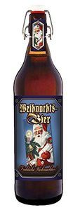 Weihnachts Bier 1 Liter Flasche PIls mit Bügelverschluss Geschenkidee