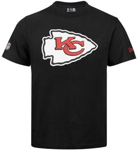 New Era - NFL Kansas City Chiefs Team Logo T-Shirt - black : XL Farbe:  Schwarz Größe: XL