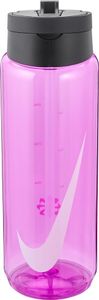 Nike - Wasserflasche "Renew Recharge", Grafikdruck BS4404 (Einheitsgröße) (Feuerrosa/Schwarz/Weiß)