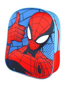 Kinderrucksack - 3D - Spiderman - 31 x 25 x 10 cm - Originales Lizenzprodukt