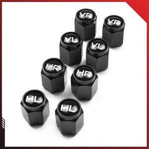 Pitlane Performance® Ventilkappen mit Beschriftung 8er Set; Ventildeckel mit Kennzeichnung zum Einlagern von Winterreifen & Sommerreifen (schwarz)