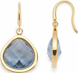 Leonardo Jewels Ohrhänger gold Juvinga, Ohrring, Ohrschmuck, Schmuck, Edelstahl IP gold, Glasstein, 024426 Leonardo Jewels Ohrhänger gold Juvinga, Ohrring, Ohrschmuck, Schmuck, Edelstahl IP gold, Glasstein, 024426