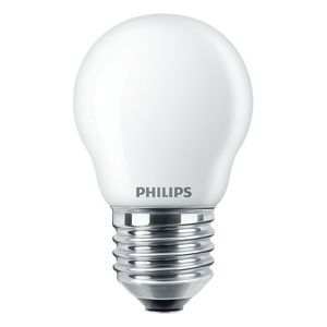 Philips LED Lampe ersetzt 60W, E27 Tropfenform P45, weiß, warmweiß, 806 Lumen, nicht dimmbar, 1er Pack [ - Wie Neu]