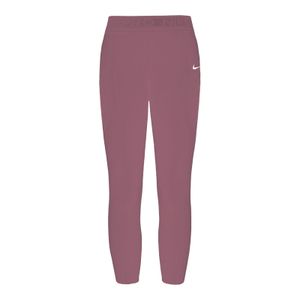 NIKE Damen Sporthose Trainingshose Fitnesshose Nike Pro Women's 7/8 Leggings, Farbe:Lila, Größe:L, Artikel:-533 light mulberry / white
