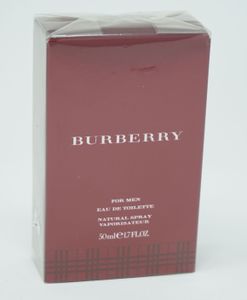 Burberry For Men Eau de Toilette Vapo Spray 50ml