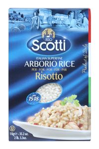 Ryż do Risotto Scotti Arborio długoziarnisty najwyższej jakości 1000g