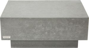 TEVERE Beistelltisch aus Beton | kompakt | vielseitig | 86 x 66 x 35.6 cm