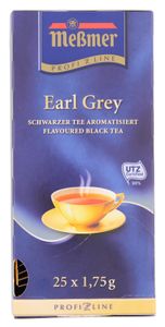 Meßmer Classic Moments Earl Grey Schwarzer Bergamotte Tee 25 Teebeutel