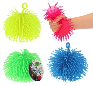 Toi-Toys 51007Z - Knetball - Pufferz Squeezy Pufferball (12,5cm) zufällige Farbauswahl Anti-Stressball