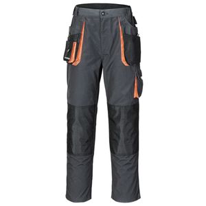 Herrenhose Gr.54 dunkelgrau/schwarz/orange TERRATREND