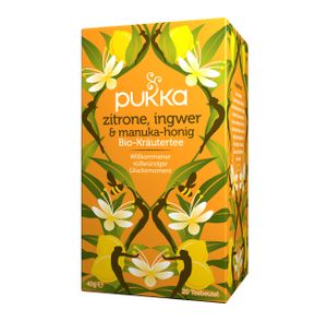 Pukka HerbsZitrone, Ingwer & Manuka-Honig Teemischung, 40 g