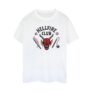 Netflix - "Stranger Things Hellfire Club" T-Shirt für Damen BI44229 (XL) (Weiß)