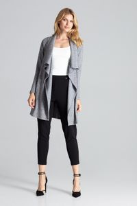 Figl Strickjacke für Frauen Mueni grau M