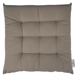 Tom Tailor Dove ecrue Sitzkissen 40x40cm