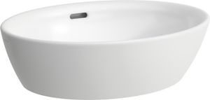 Laufen Waschtisch-Schale LAUFEN PRO B 520 x 390 mm mit Überlauf, ohne Hahnloch weiß LCC H8129644001091