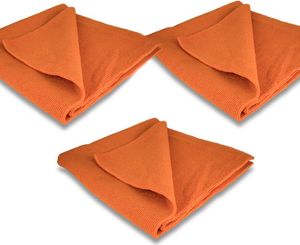 3 x Liquid Elements Red Snapper Mikrofaser- Poliertuch 40x40cm 400GSM