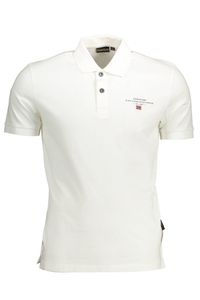 NAPAPIJRI Polo Herren Textil Weiß SF12404 - Größe: M