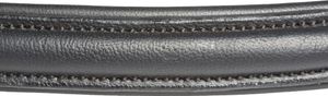 Kieffer - Snaffle-Zaumzeug "Ultrasoft Economy", Leder BZ3689 (Cob) (Schwarz)