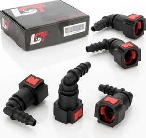 5x Kraftstoffleitung Verbinder Schlauchkupplung Schnellverschluss 7.89 x 8 mm