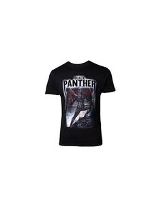 Bioworld Black Panther Herren T-Shirt L Schwarz