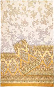 Bassetti Baumwoll-Foulard AGRIGENTO Farbe ORO Y1 Größe 180x270