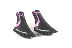 Komperdell Nordic Walking Gummipuffer Grip Pad, 2 Color Pad schwarz/pink - vulkanisiert