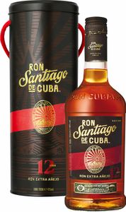 Santiago de Cuba Brauner Rum D.O.P. Cuba Ron Extra Anejo 12 anos 40%vol Spirituosen