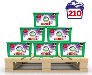 Ariel 3in1 PODS Color & Style - 6 Monate Box 210 Wäschen - Waschmittelkapseln