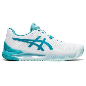 Asics Gel Resolution 8 Clay White / Lagoon EU 42 1/2