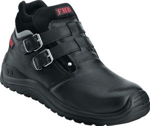 Bezpečnostná obuv NORBERT Gr.47 čierna hovädzia koža S3 HRO EN20345