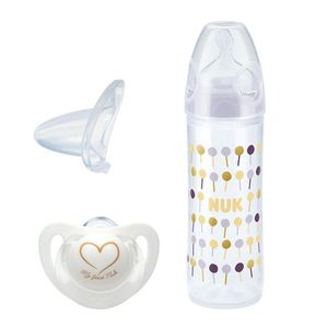 NUK Mini Set 0+ 1 BabyFlasche 250ml & 1 Beruhigungssauger