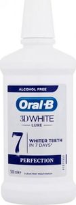 Ústna voda Oral-B 3D White Luxe Perfection s príchuťou mäty 500 ml