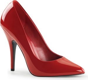 SEDUCE-420 Dámské lodičky Pleaser, červené , EU 36, US 6