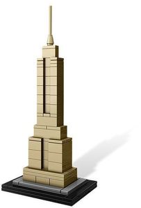 Lego Empire State Building, 80 mm, 188 mm, Gold