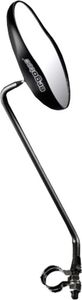 ergotec 63511101 Bilbao Fahrradspiegel M 99 L Alu, Linksmontage, schwarz