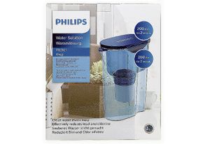 PHILIPS Wasserfilterkaraffe blau 2,7 Ltr.