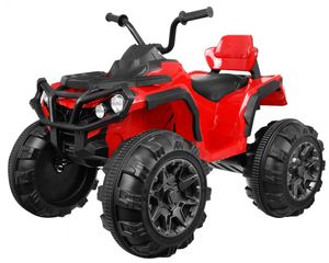 Quad ATV na baterie pro děti Červená + Kola