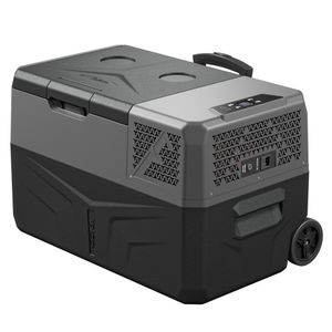 Yolco BCX30 Carbon Elektrische Kompressor-Kühlbox, App Steuerung per Bluetooth, 12/24 V und 230 V, für Auto, LKW, Boot, Camping Kühlschrank