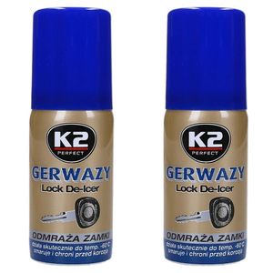K2 Gerwazy Entfroster für Schlösser und Vorhängeschlösser 50 ml -60 °C