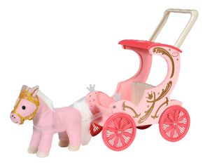 Puppenzubehör Little Sweet Kutsche & Pony
