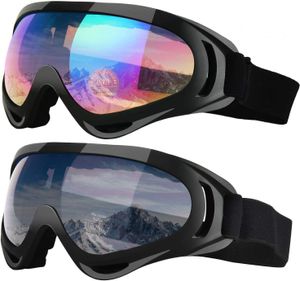 Skibrille, Schneebrille, Herren, Damen, Kinder, Jugendliche, Erwachsene, UV-Schutz, Snowboard Brille