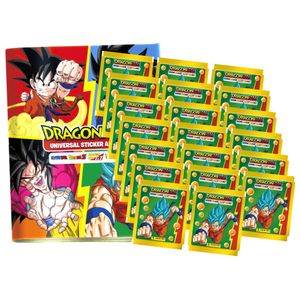 Panini Dragon Ball Universal Sticker - Sammelsticker (2024) - 1 Album + 20 Tüten
