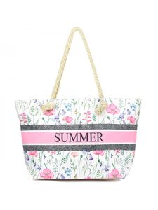 Kinder Erwachsene Strandtasche Sommer Badetasche Tragetasche Einkaufs Netztasche 