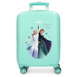 Joumma Bags Kinder Koffer Trolley Kinderkoffer Disney Frozen Anna und Elsa Türkis