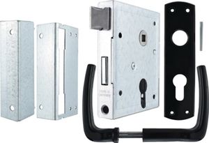 Universal-Kastenschloss DIN L/R PZ hebende F 60mm BEVER