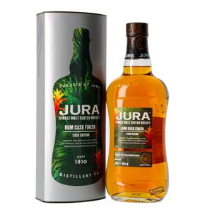 Jura Rum Cask Finish Single Malt Scotch Whisky 0,7l, alc. 40 Vol.-%