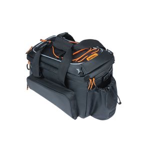 BASIL Gepäckträgertasche "Miles XL Pro M Tarpaulin, black orange