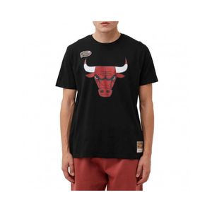 Basketball-T-Shirt Mitchell & Ness Chicago Bulls Schwarz - M