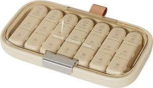 Pillen-Organizer, 21 Fächer, Datumserinnerung, 3-mal täglich, tragbar, lebensmittelecht, 7 Tage pro Woche, Reisekapsel-Tabletten-Aufbewahrungsbox, Reisebedarf Pillen-Organizer, 21 Fächer, Datumserinnerung, 3-mal täglich, tragbar, lebensmittelecht, 7 Tage pro Woche, Reisekapsel-Tabletten-Aufbewahrungsbox, Reisebedarf