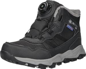 BOXX Kids Kinder-Jungen-TEX-Allwetterstiefel gefüttert Schwarz-Grau-Weiß, Farbe:schwarz, EU Größe:33 BOXX Kids Kinder-Jungen-TEX-Allwetterstiefel gefüttert Schwarz-Grau-Weiß, Farbe:schwarz, EU Größe:33